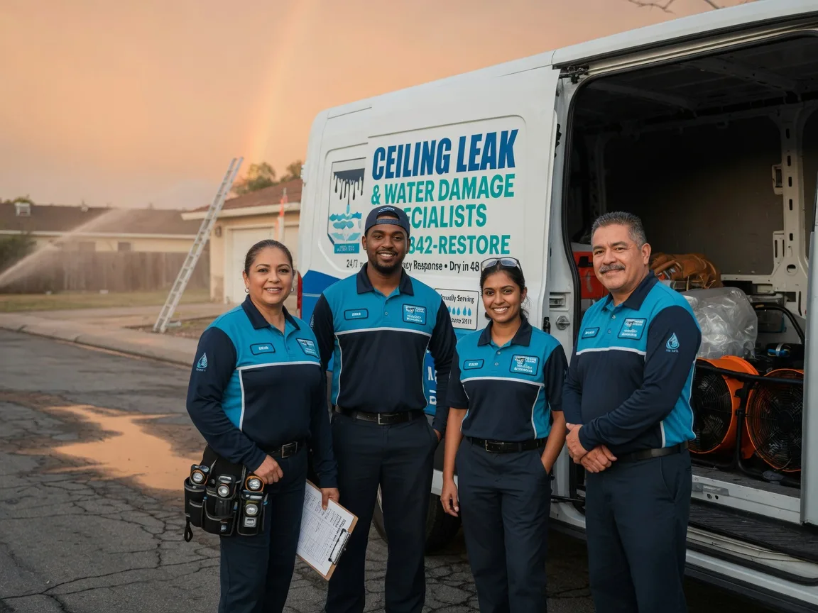Ceiling Leak Cleanup company in Ogden, KS