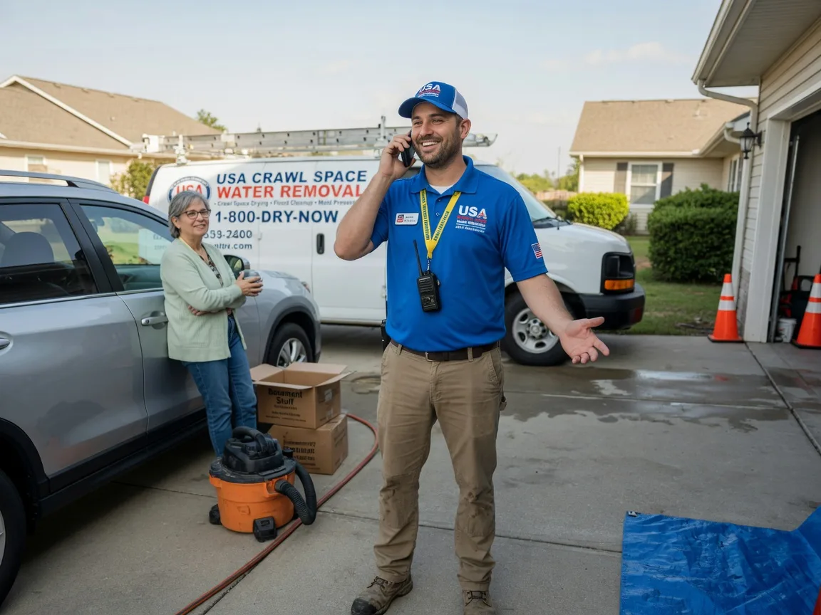 Crawl Space Water Removal Ogden, KS FAQs